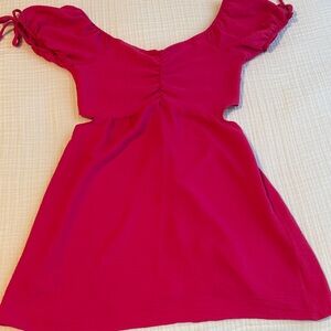 Altar'd State Vibrant Pink Kids Dress